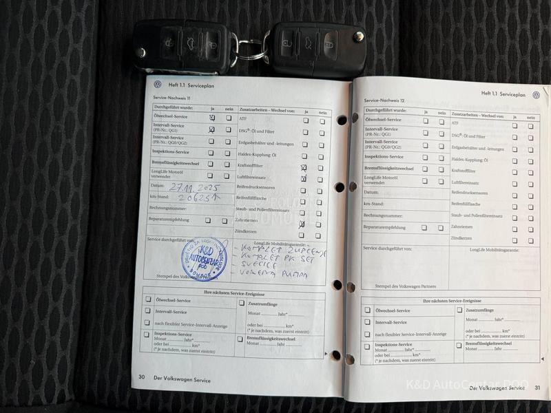 Volkswagen Golf 6 1.6TNG V.s.e.r.vi.s