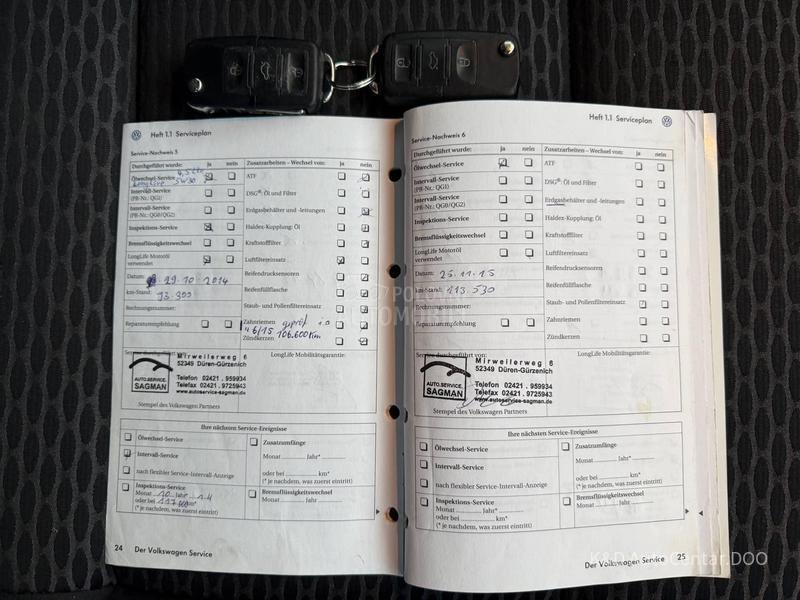 Volkswagen Golf 6 1.6TNG V.s.e.r.vi.s