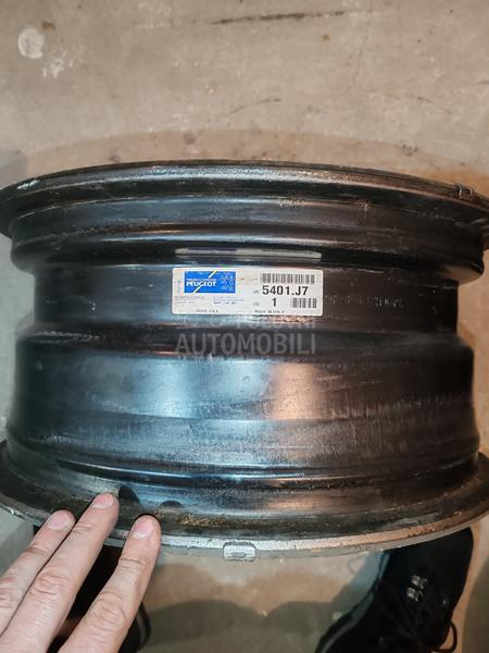Čelične felne peugeot 16" 5 x 108