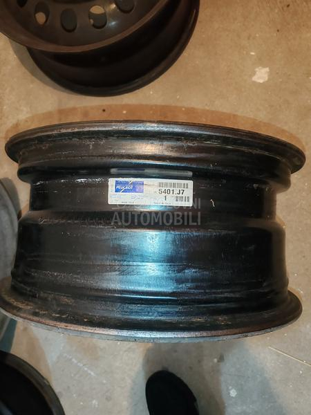 Čelične felne peugeot 16" 5 x 108