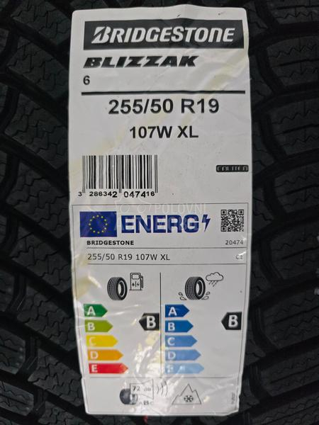 Bridgestone 255/50 R19 Zimska