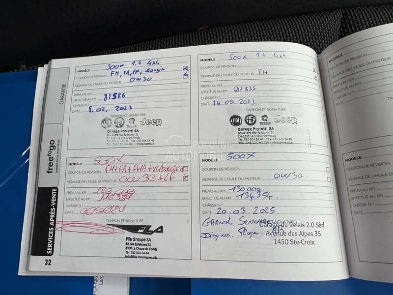 Fiat 500X 1.4 M-Air 4x4 Auto.m