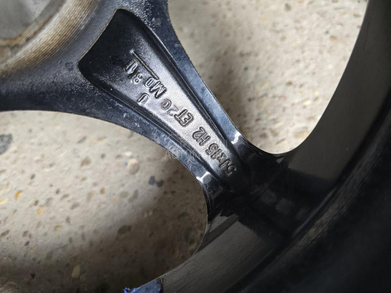 Aluminijumske felne smart 15" 3 x 112