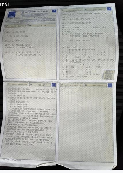 Lancia Ypsilon 1.4TNG