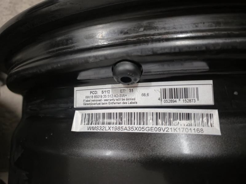 Aluminijumske felne wheelword 19" 5 x 112