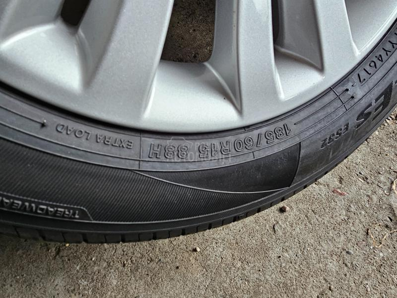 Aluminijumske felne TOP SET RENAULT 15" 4 x 100