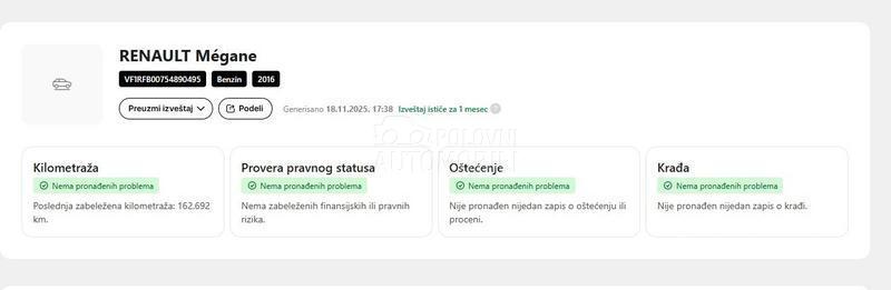Renault Megane 1.6 GT sport 4contro