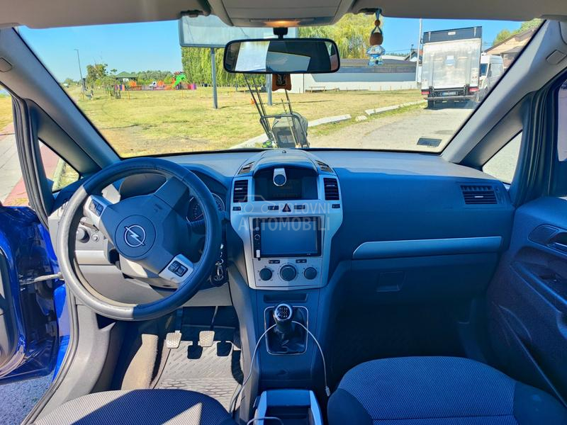 Opel Zafira 1.6 turbo flex metan