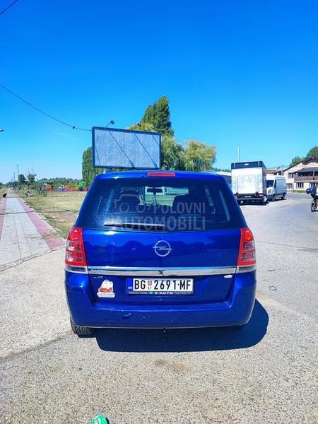 Opel Zafira 1.6 turbo flex metan