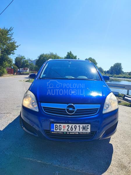 Opel Zafira 1.6 turbo flex metan