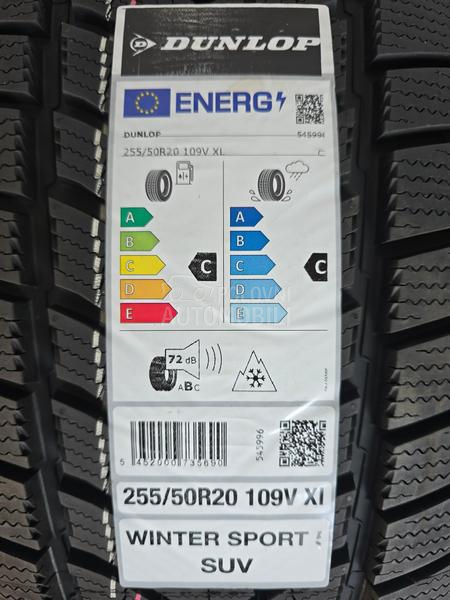 Dunlop 255/50 R20 Zimska