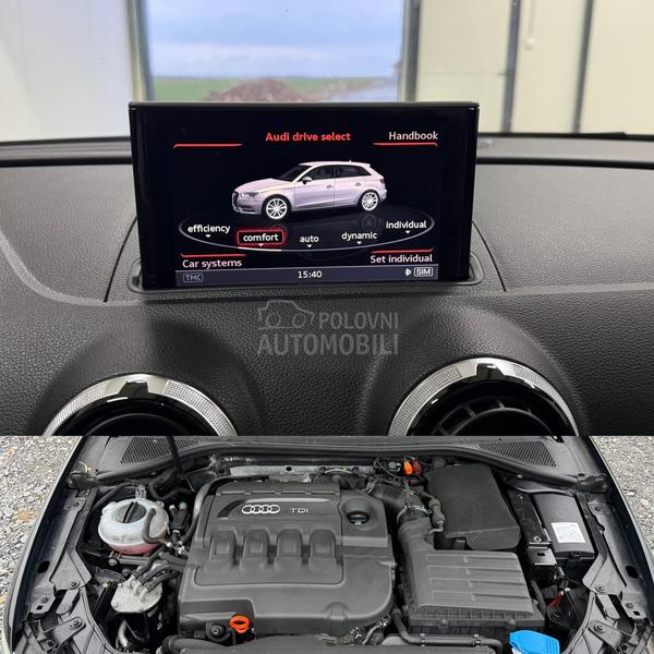 Audi A3 2.0tdi SLINE panoACC