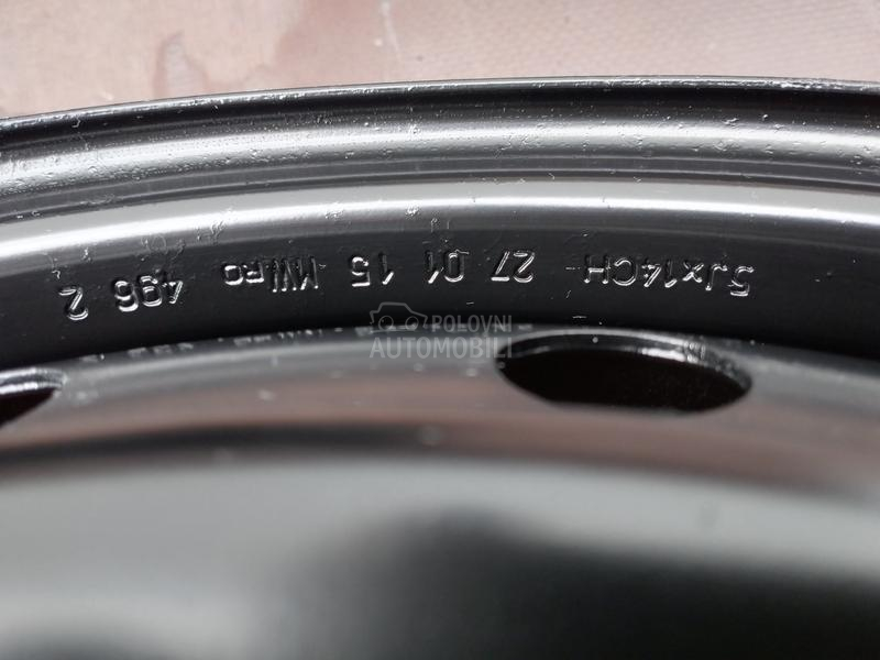Čelične felne  14" 4 x 100