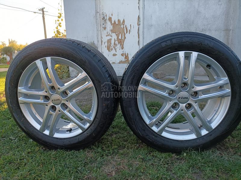Aluminijumske felne Rial 16" 5 x 112