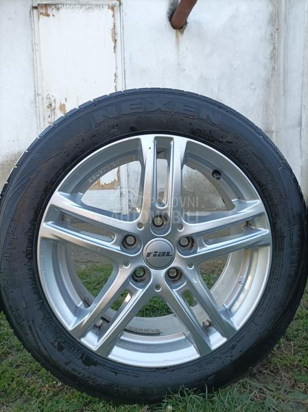 Aluminijumske felne Rial 16" 5 x 112