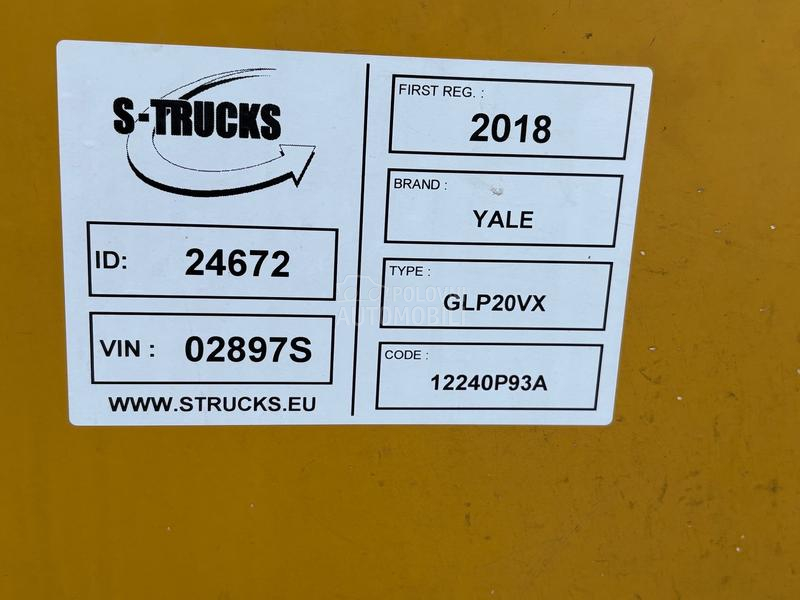 Yale Glp20vx