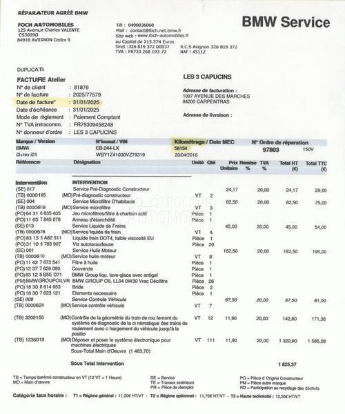 BMW i3 REX  / O.P.I.S