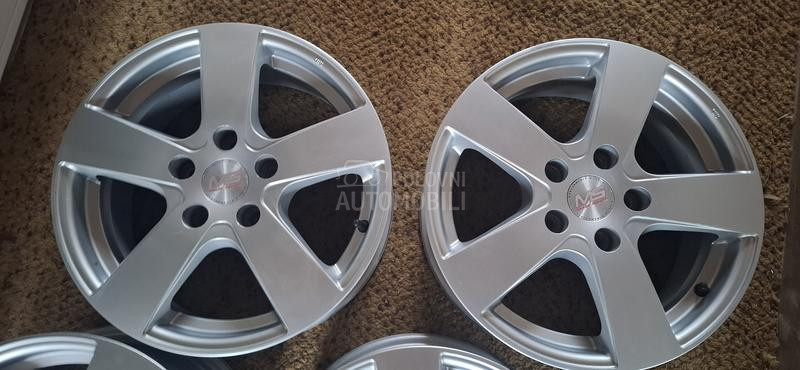 Aluminijumske felne ms moto sports 16" 5 x 114.3