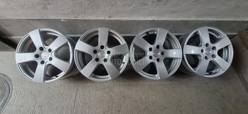 Aluminijumske felne ms moto sports 16" 5 x 114.3