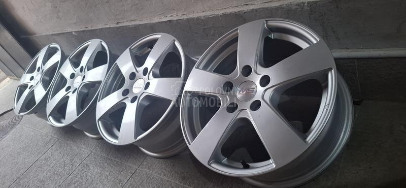 Aluminijumske felne ms moto sports 16" 5 x 114.3