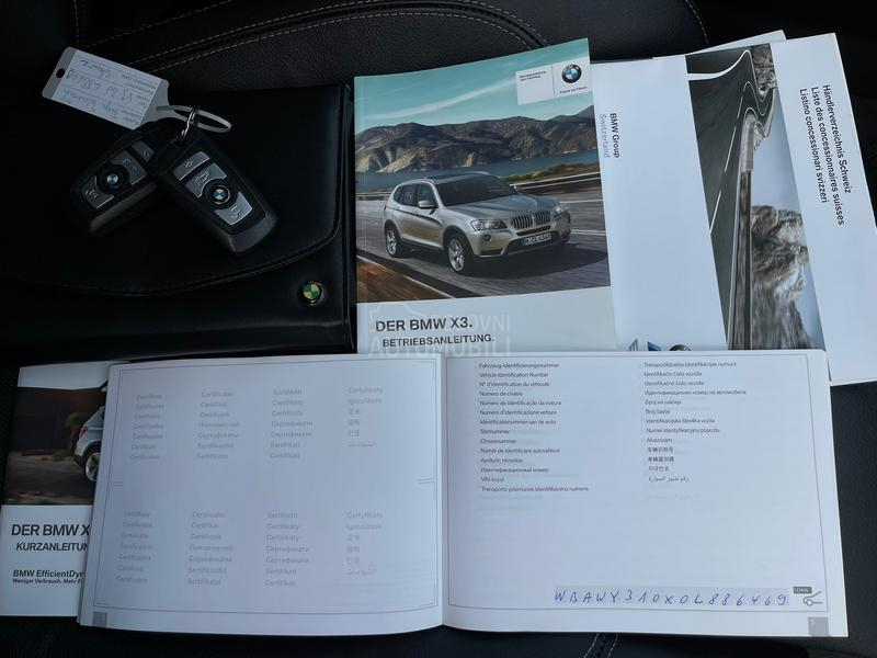 BMW X3 M PAKET X-DRIVE CH