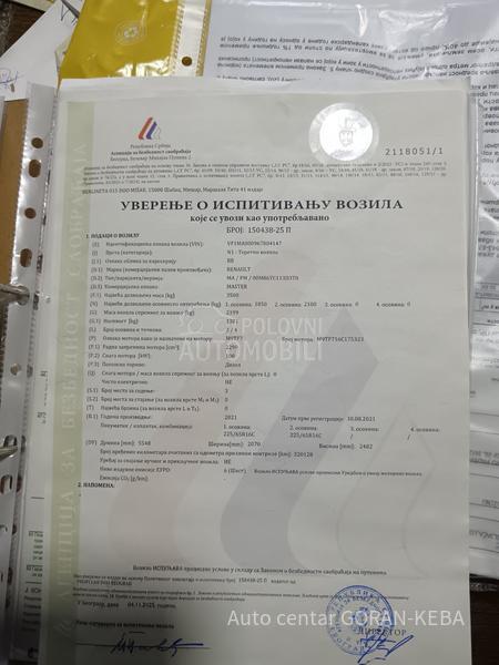 Renault Master 2,3Dci