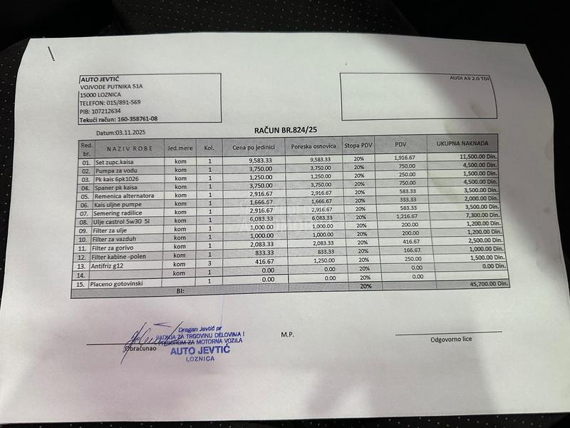 Audi A3 TDI S LINE4x4STRONIC