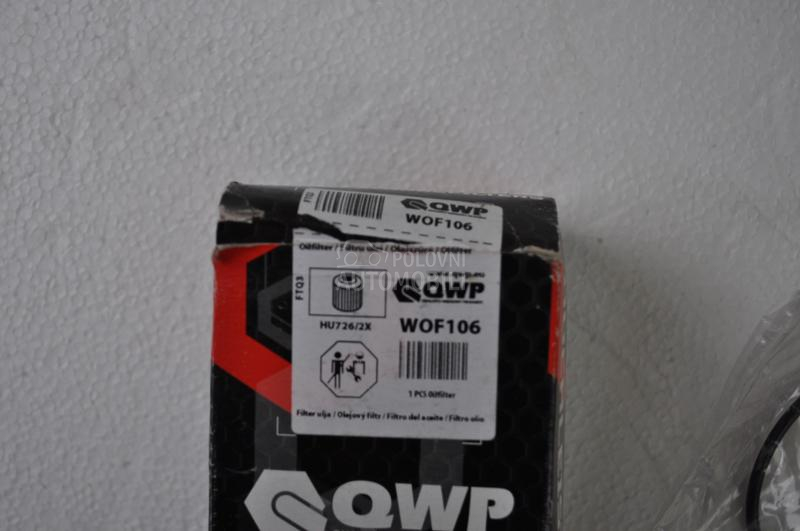 Komplet filtera, paknova