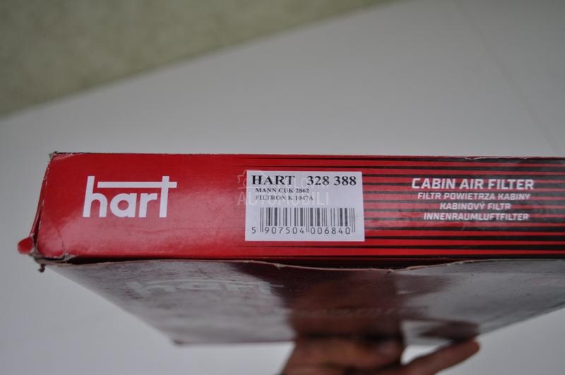 Komplet filtera, paknova