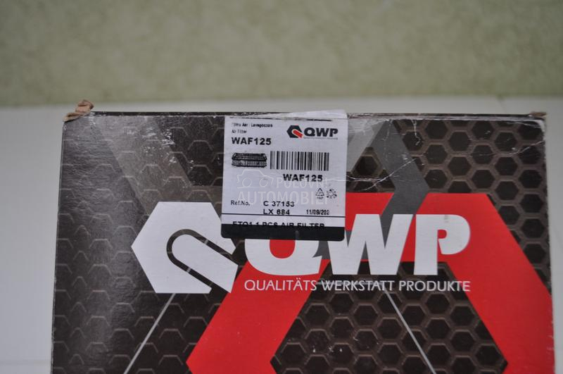 Komplet filtera, paknova