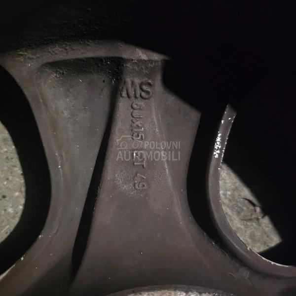 Aluminijumske felne Intra 15" 4 x 100