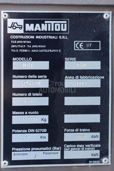 Manitou MRT 1840