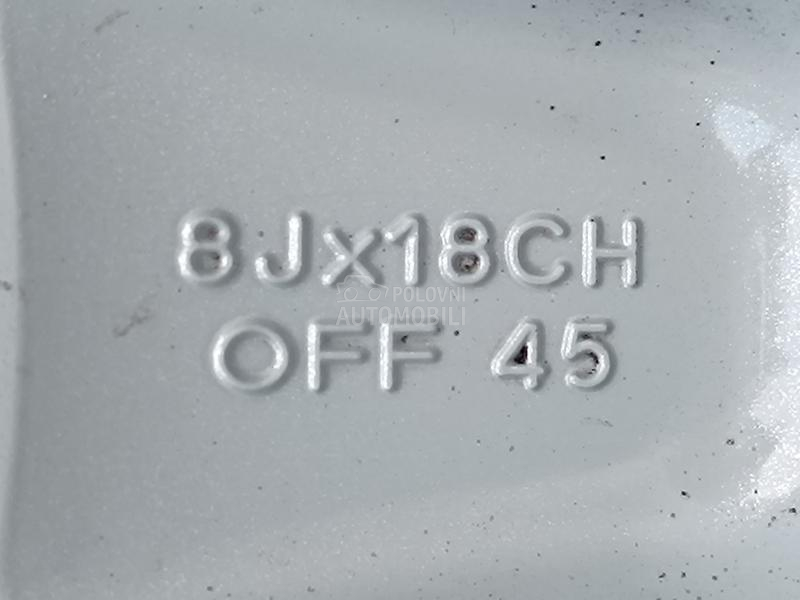 Aluminijumske felne Evoque sa gumama 18" 5 x 108