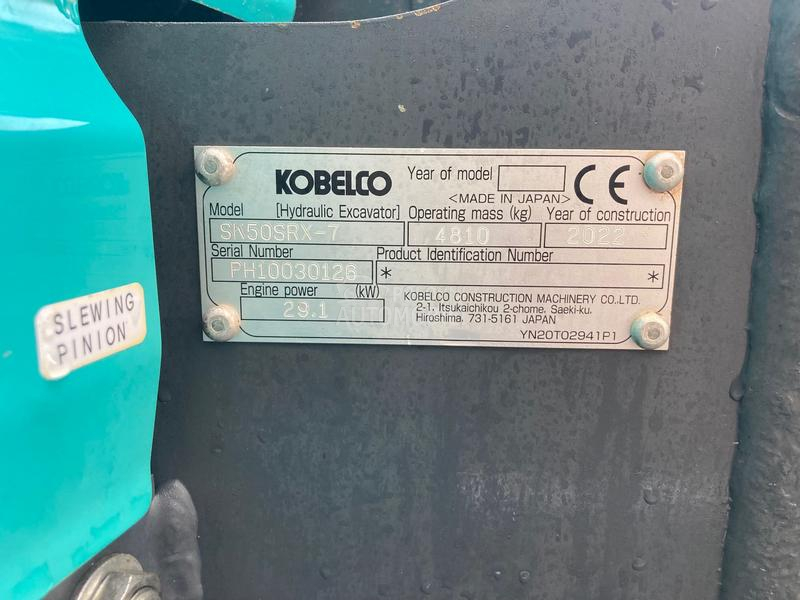 Kobelco Sk 50 srx