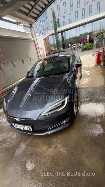 Tesla Model S 75d krem