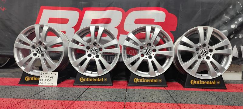 Aluminijumske felne  16" 5 x 112