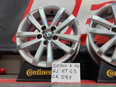 Aluminijumske felne  14" 5 x 100