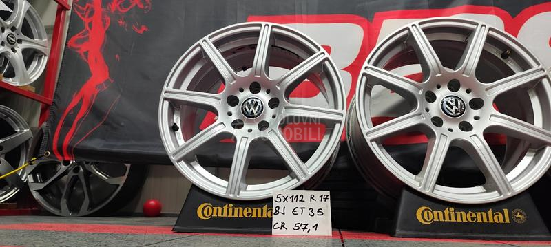 Aluminijumske felne  17" 5 x 112