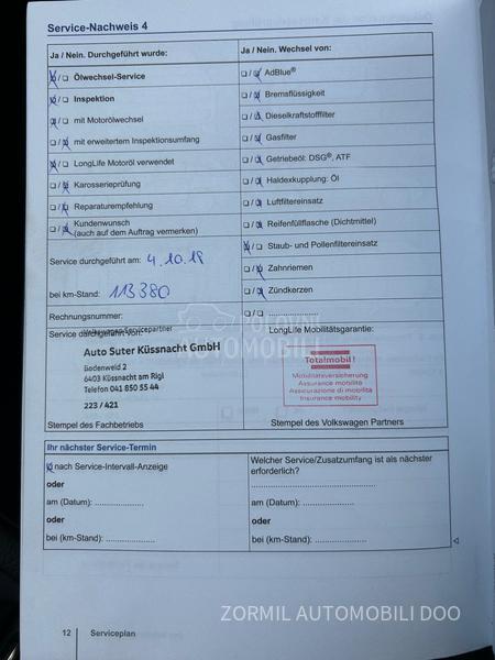 Volkswagen Golf 7 1.4TSI DSG IZ CH