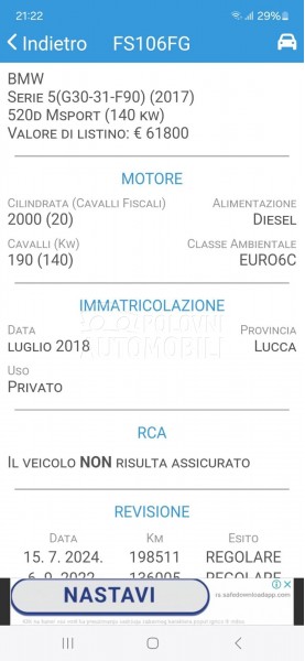 BMW 520 2.0LUXURY/VIRT/LASER