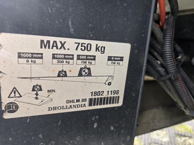 Volkswagen Crafter 4,32m  RAMPA FBBRIČKO STA