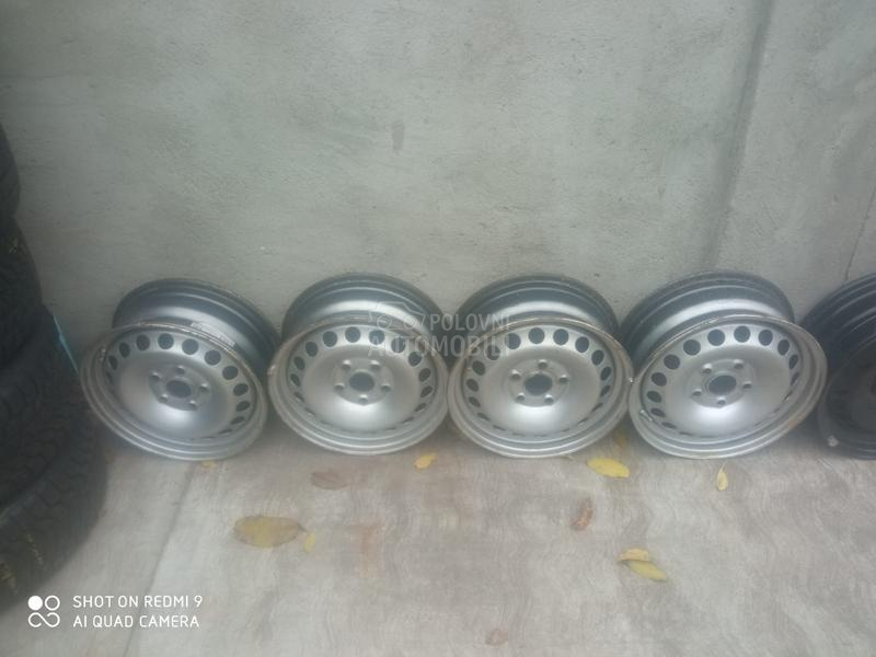 Čelične felne Audi Volkswagen 15" 5 x 112
