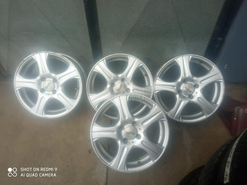 Aluminijumske felne Fiat,Opel 15" 4 x 100