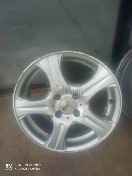 Aluminijumske felne Fiat,Opel 15" 4 x 100
