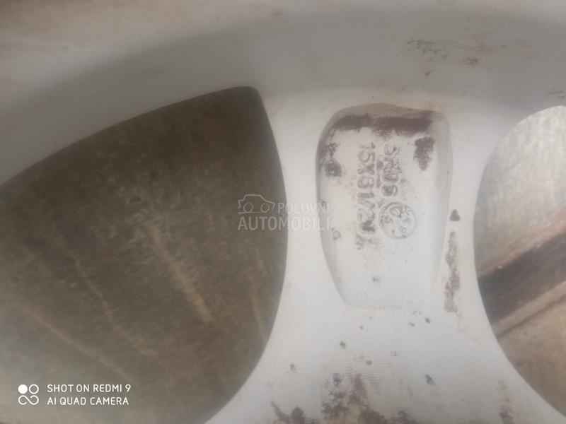 Aluminijumske felne Fiat,Opel 15" 4 x 100