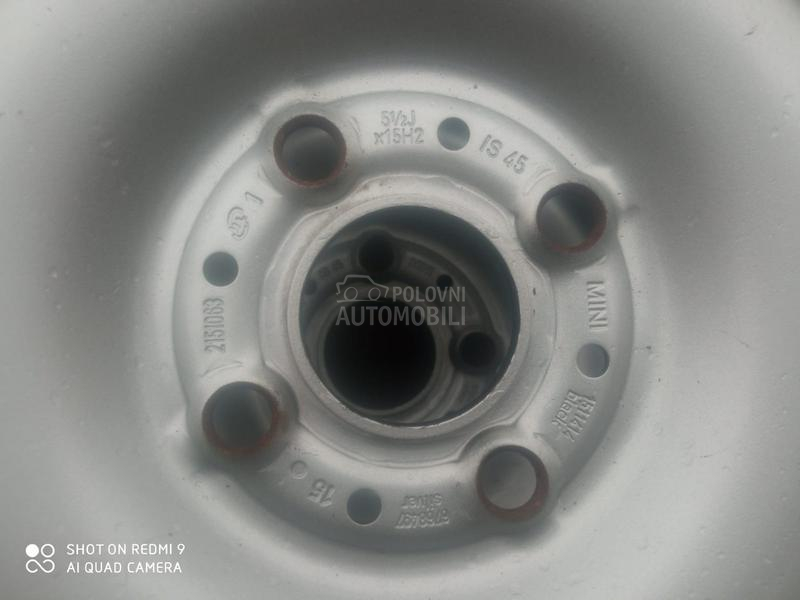 Čelične felne MINI 15" 4 x 100