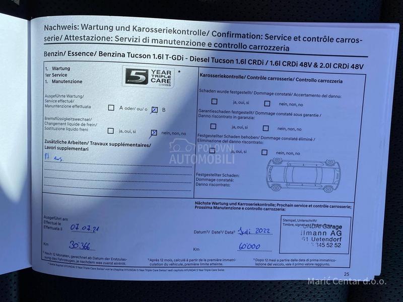 Hyundai Tucson 2.0 crdi 4x4 MHEV