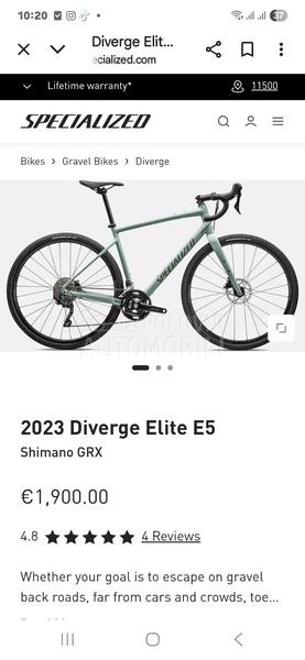 Specialized Diverge Elite E5 NOVO