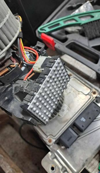 Ventilator kabine i reostat