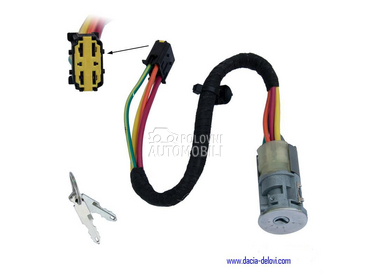 Brava paljenja sa 2 ključa za Dacia Logan od 2004. do 2012. god.